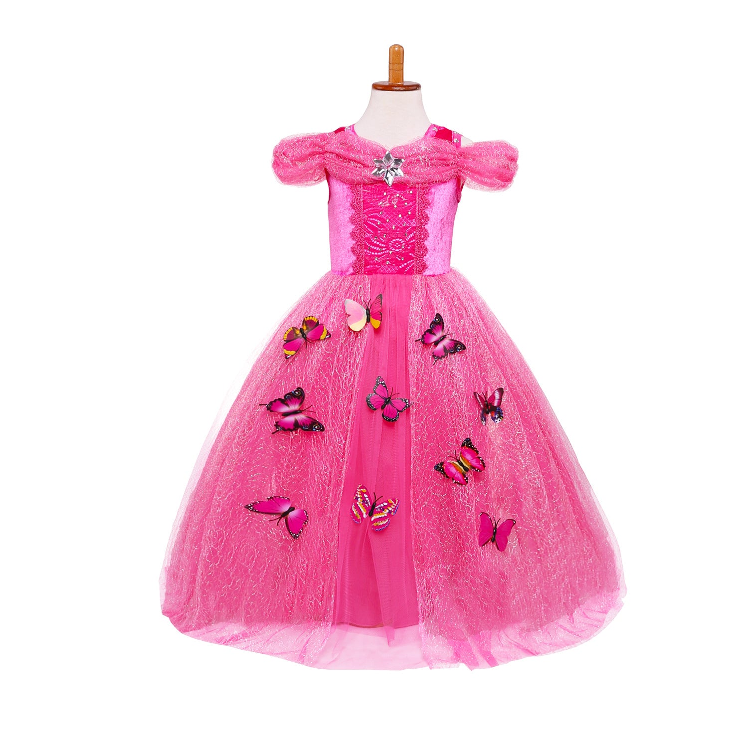 Kid Girl Frozen Halloween Cinderella Princess Dress