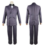 3-10T Kid Boy Wednesday Halloween Striped Cosplay Costume Sets Outfits