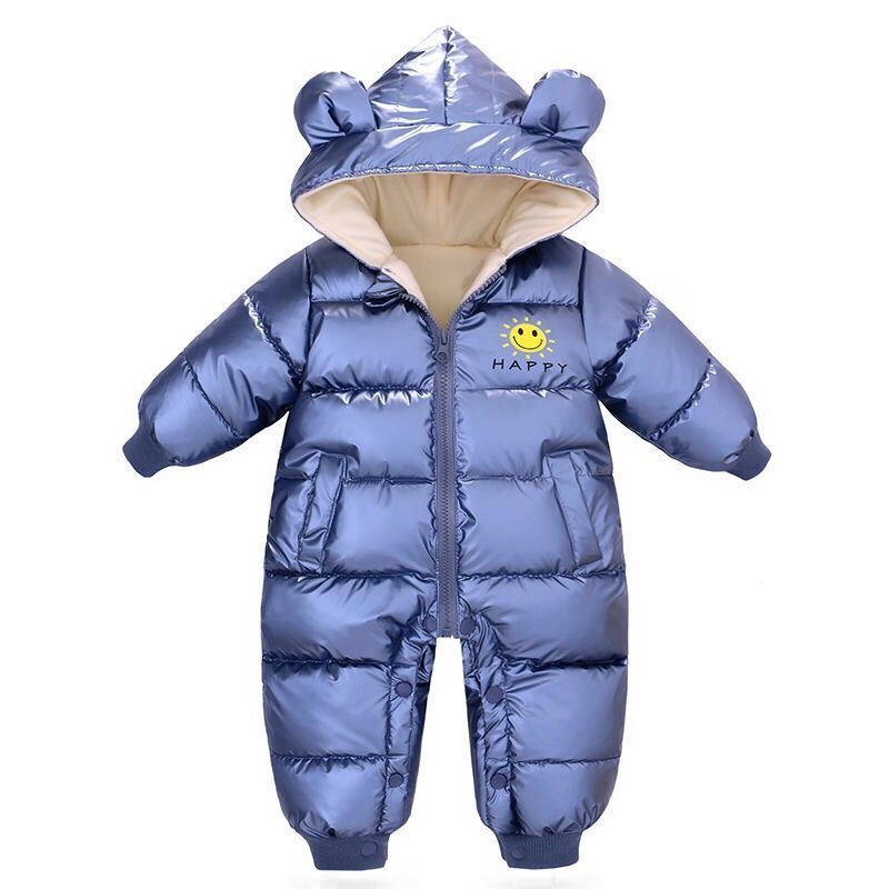 Baby Jumpsuit Padded Cashmere Autumn Winter Rompers