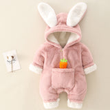 0-2T Baby Bunny Super Cute Net Red Romper