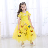 Kid Girl Frozen Halloween Cinderella Princess Dress