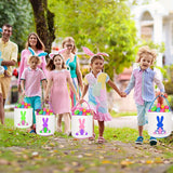 Easter Baskets Canvas Easter Bunny Bucket Easter Basket Stuffer