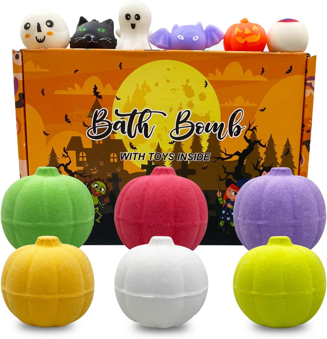 Easter Bubble Bath Bombs Easter Squishy Toys Gifts 6 Pack