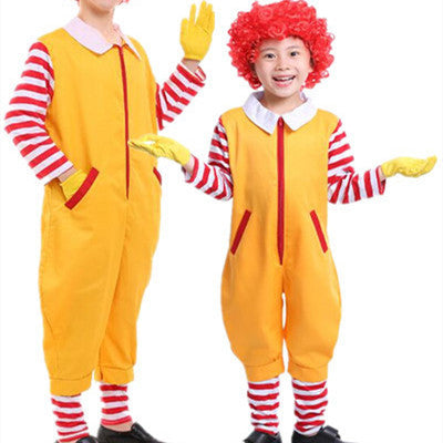 1-14T Christmas Children Kid Boy Girl Clown Costume Romper
