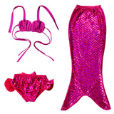Kid Girls Bikini Swim Tail Mermaid Swimsuit