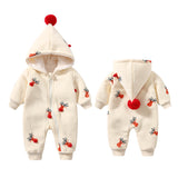0-2T Baby Padded Warm Ins Crawling Romper