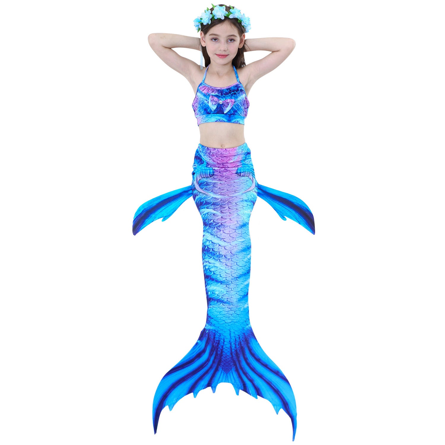 Kid Girl Summer Bikini Mermaid Swimsuit