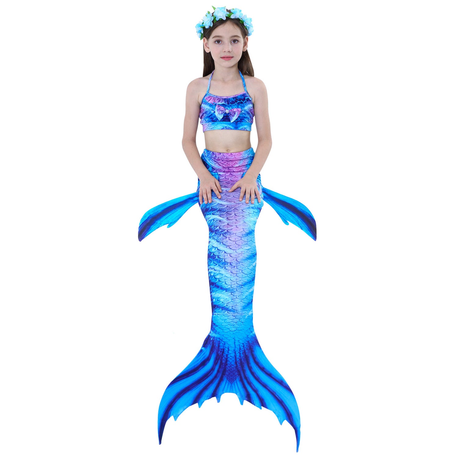 Kid Girl Summer Bikini Mermaid Swimsuit