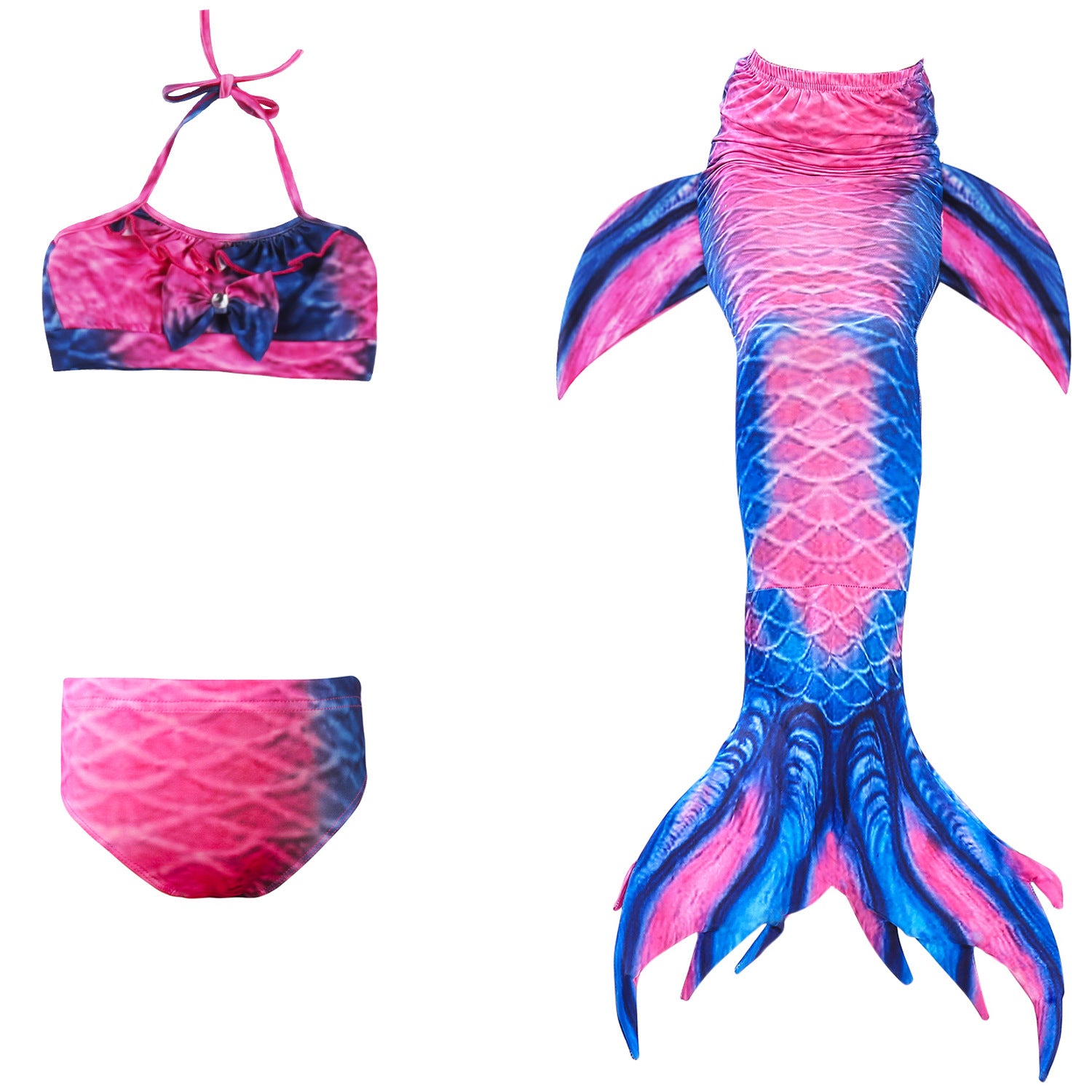 Kid Girl Summer Bikini Mermaid Swimsuit