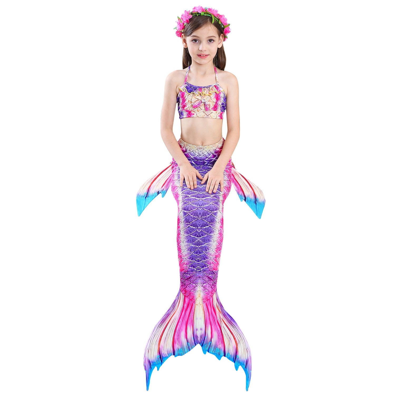 Kid Girl Summer Bikini Mermaid Swimsuit