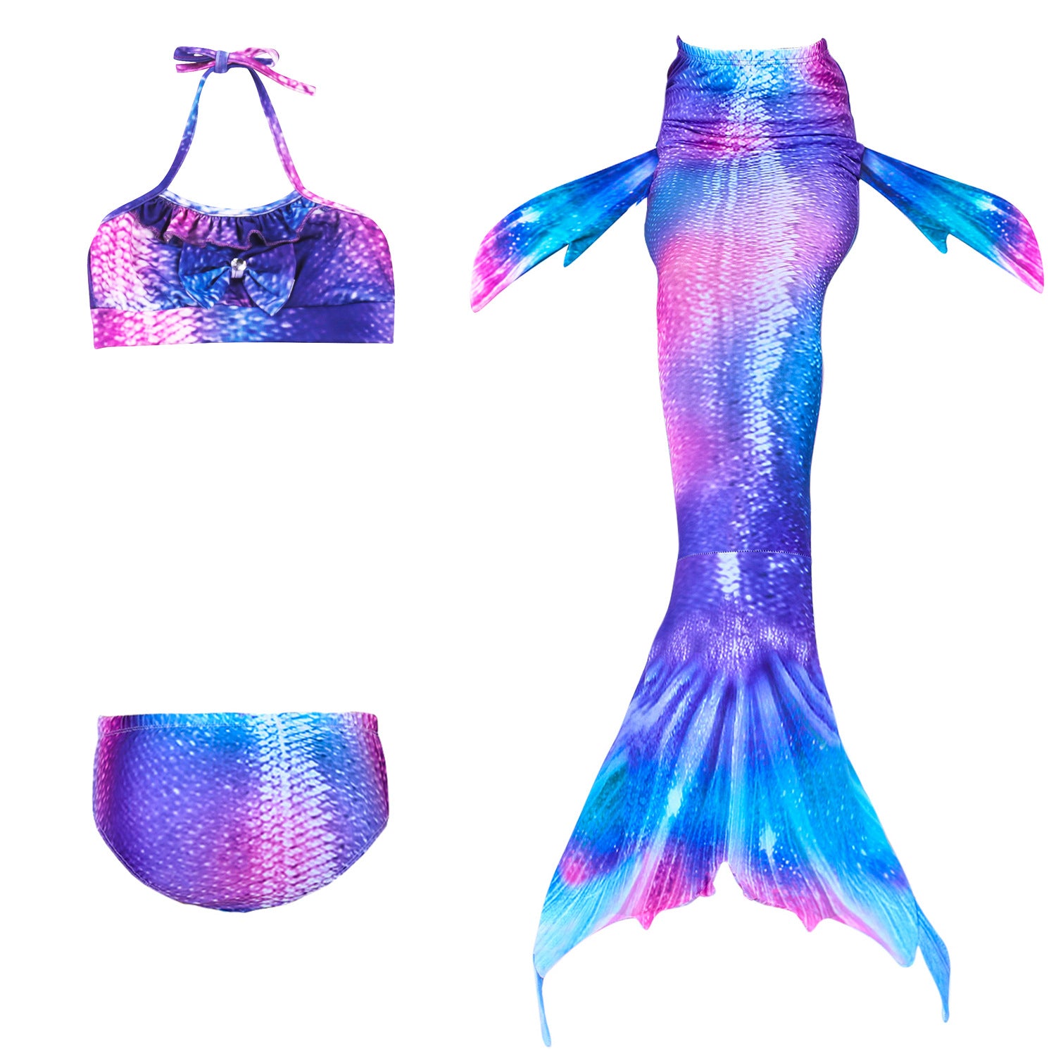 Kid Girl Summer Bikini Mermaid Swimsuit