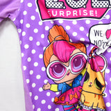 Kid Baby Girl Long-sleeved Casual Suit Pajamas