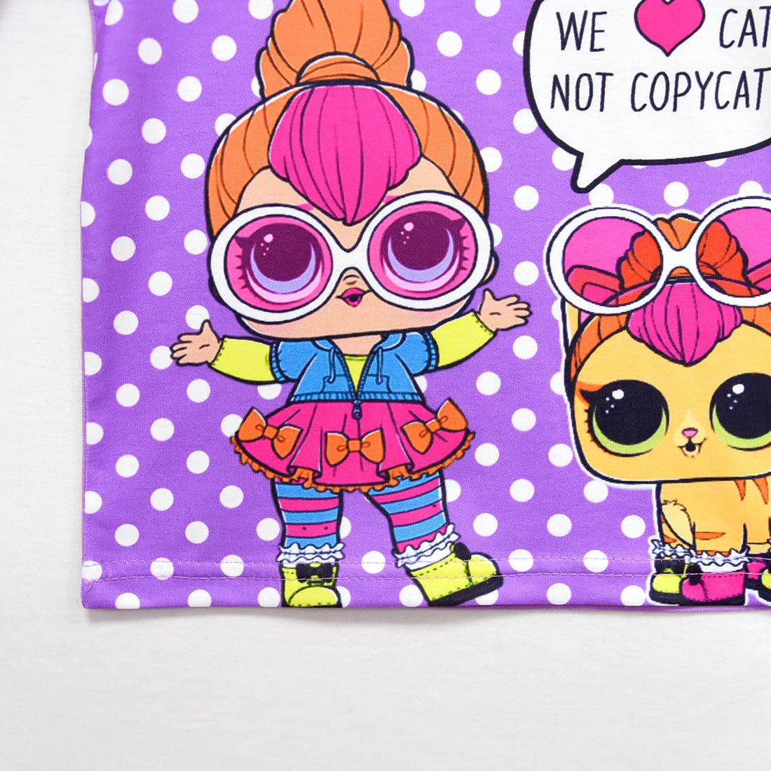 Kid Baby Girl Long-sleeved Casual Suit Pajamas