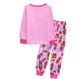 Kid Baby Girl Long-sleeved Casual Suit Pajamas