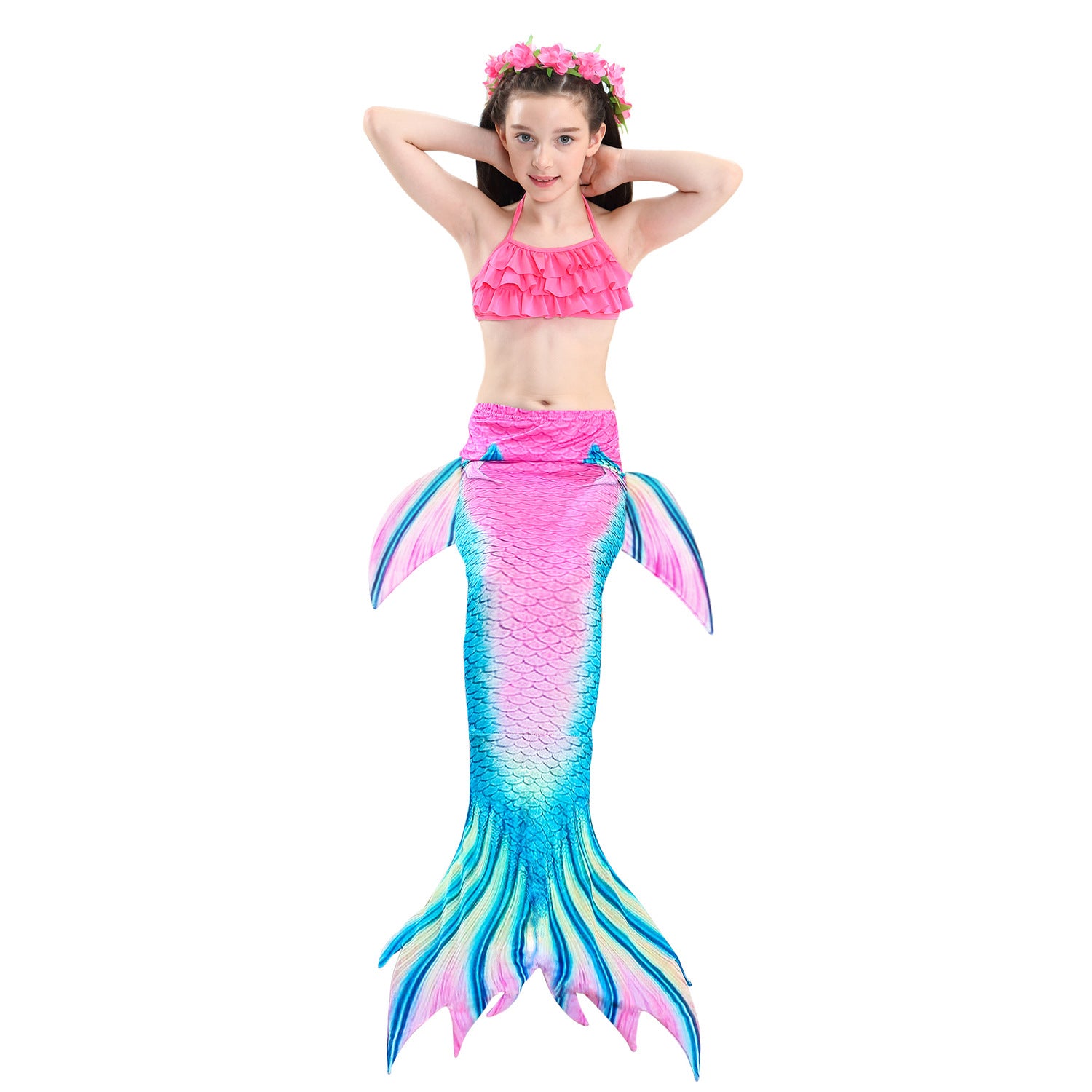 Kid Girl Summer Bikini Mermaid Swimsuit