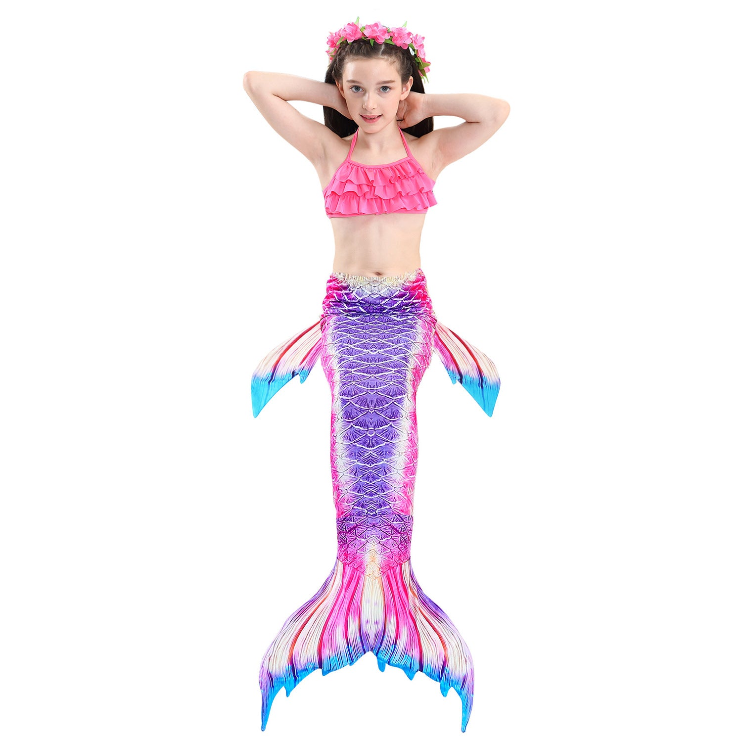 Kid Girl Summer Bikini Mermaid Swimsuit