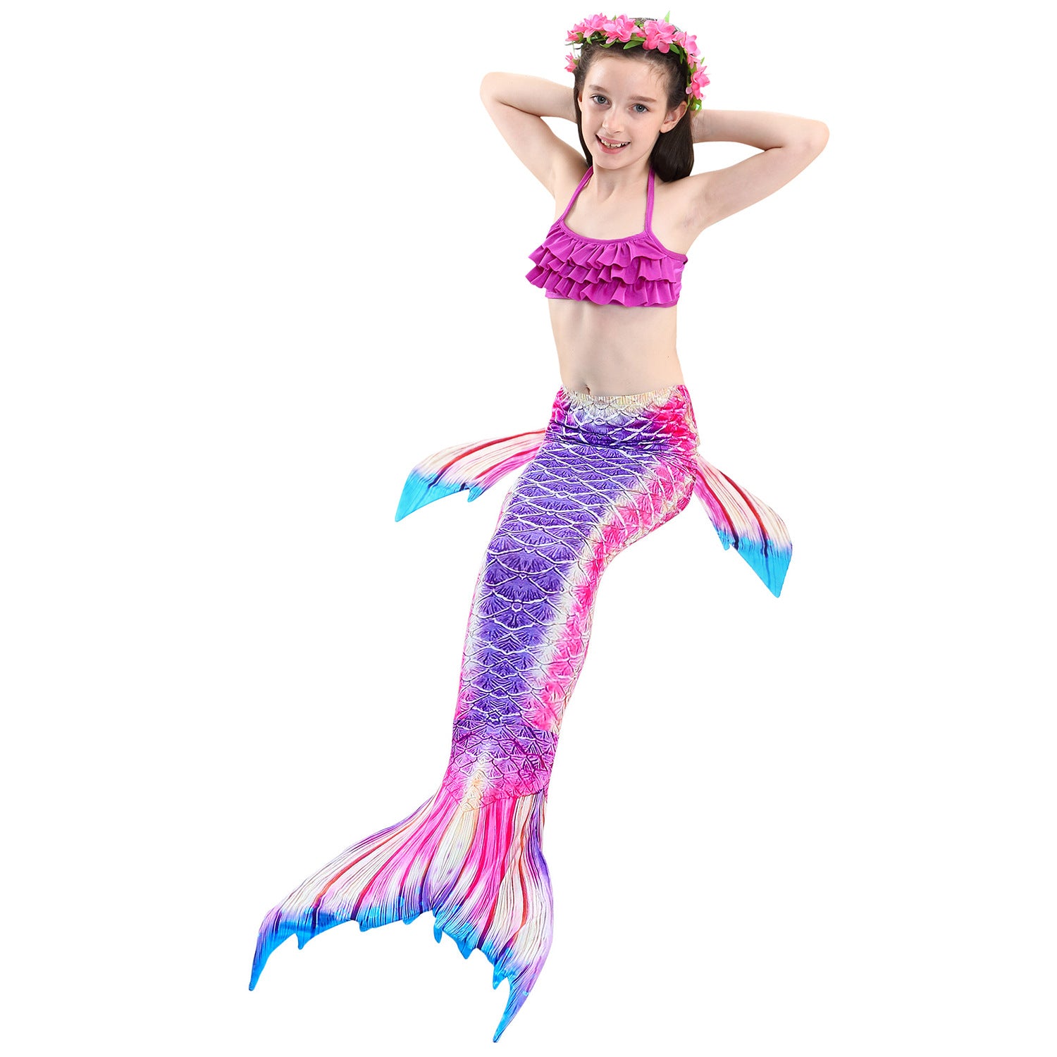 Kid Girl Summer Bikini Mermaid Swimsuit