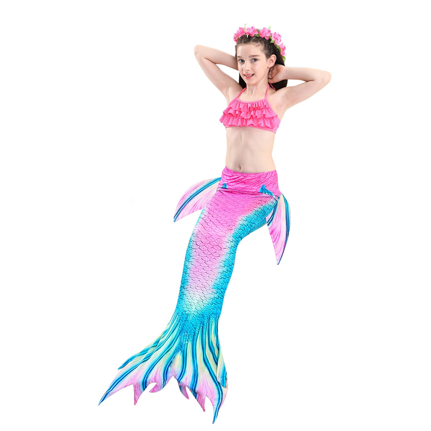 Kid Girl Summer Bikini Mermaid Swimsuit