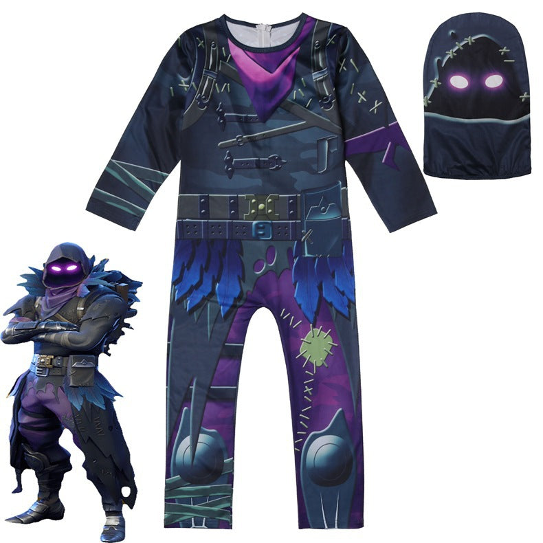 Kid Boy Halloween Performance One-piece Rompers Cosplay Costume