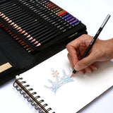 96 pcs/set Drawing Sketch Pencils Charcoal Graphite Watercolor Metallic Colored Pencil
