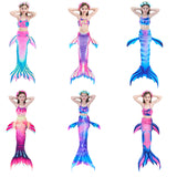 Kid Girl Summer Bikini Mermaid Swimsuit