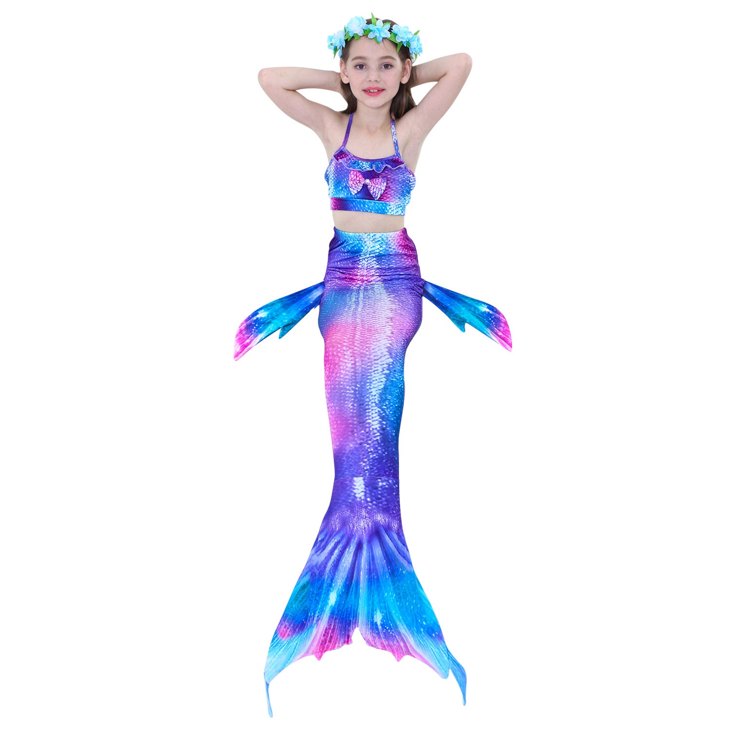 Kid Girl Summer Bikini Mermaid Swimsuit