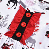 Kid Baby Boy Girl Cute Pretty Christmas Long Sleeve 2 Pcs Sets