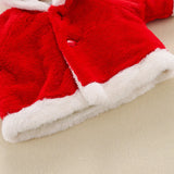 Baby Girl Christmas 3D Deer Long-sleeve Coats Tops