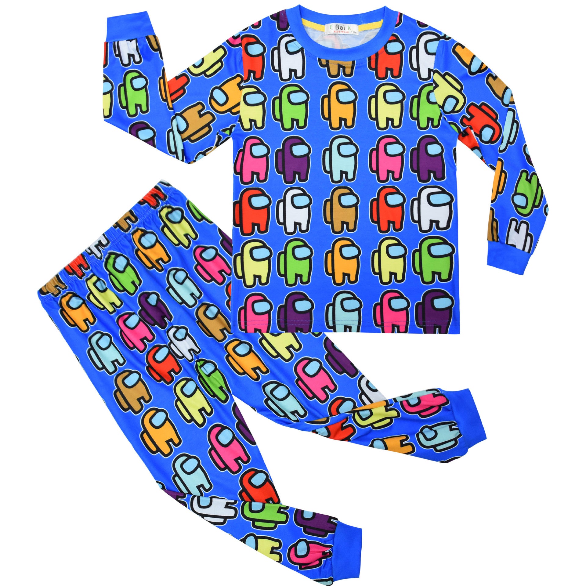 Kid Boy Cuhk Loungewear Long Sleeves Pajamas