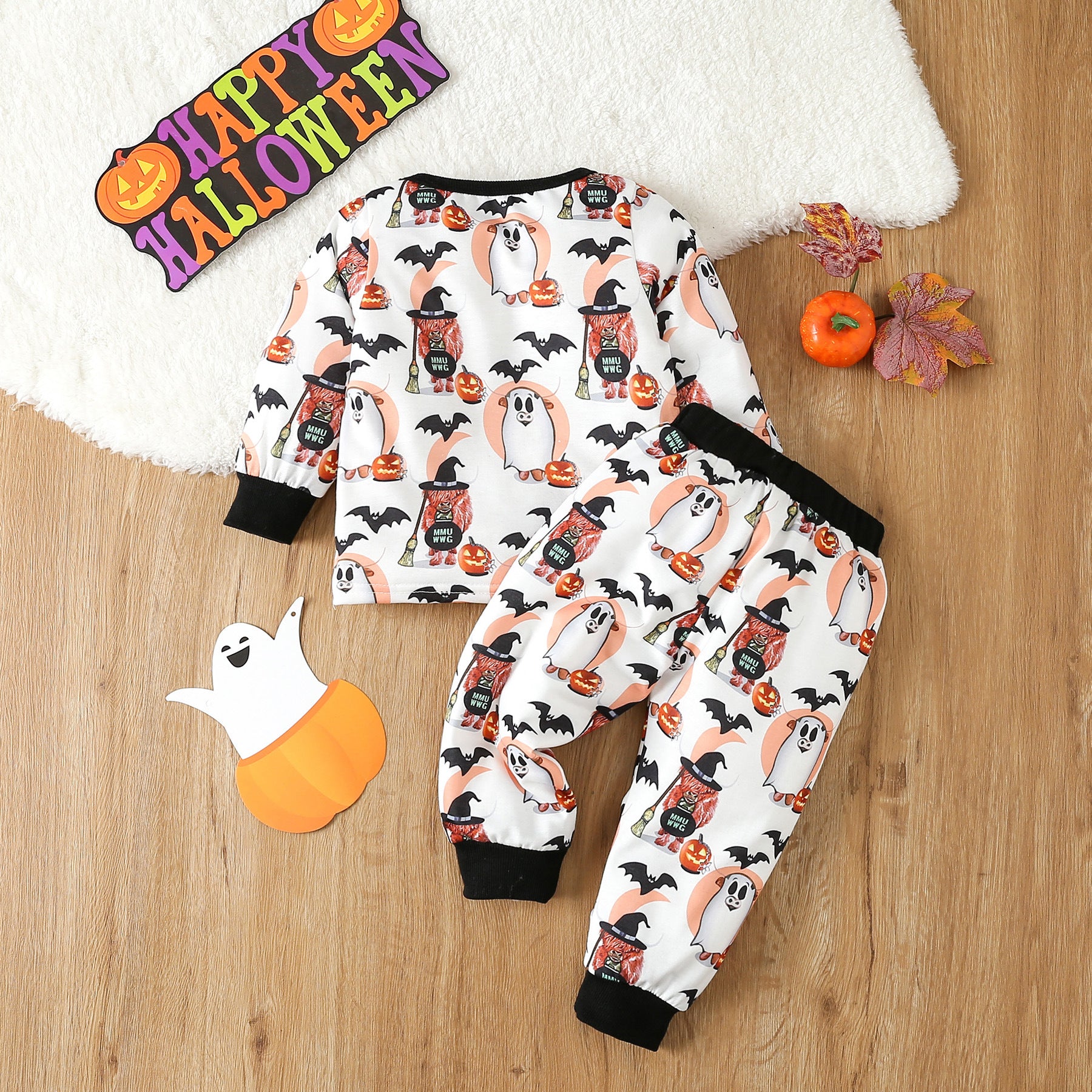 Halloween Boy Suit Spring Autumn Two-piece Pcs Sets