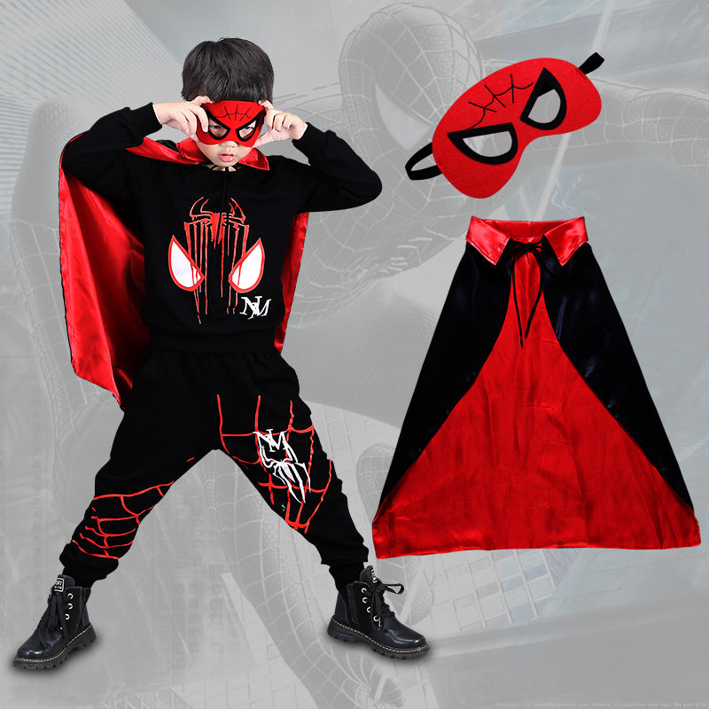 Halloween Kid Boy Autumn Set Performance 4 Pcs