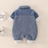 Baby One-piece Winter Thick Down Crawling Romper