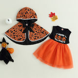 Halloween Kid Baby Girl Letter Dress
