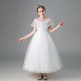 Kid Girl Pengpeng Princess Flower Host Performance Dress
