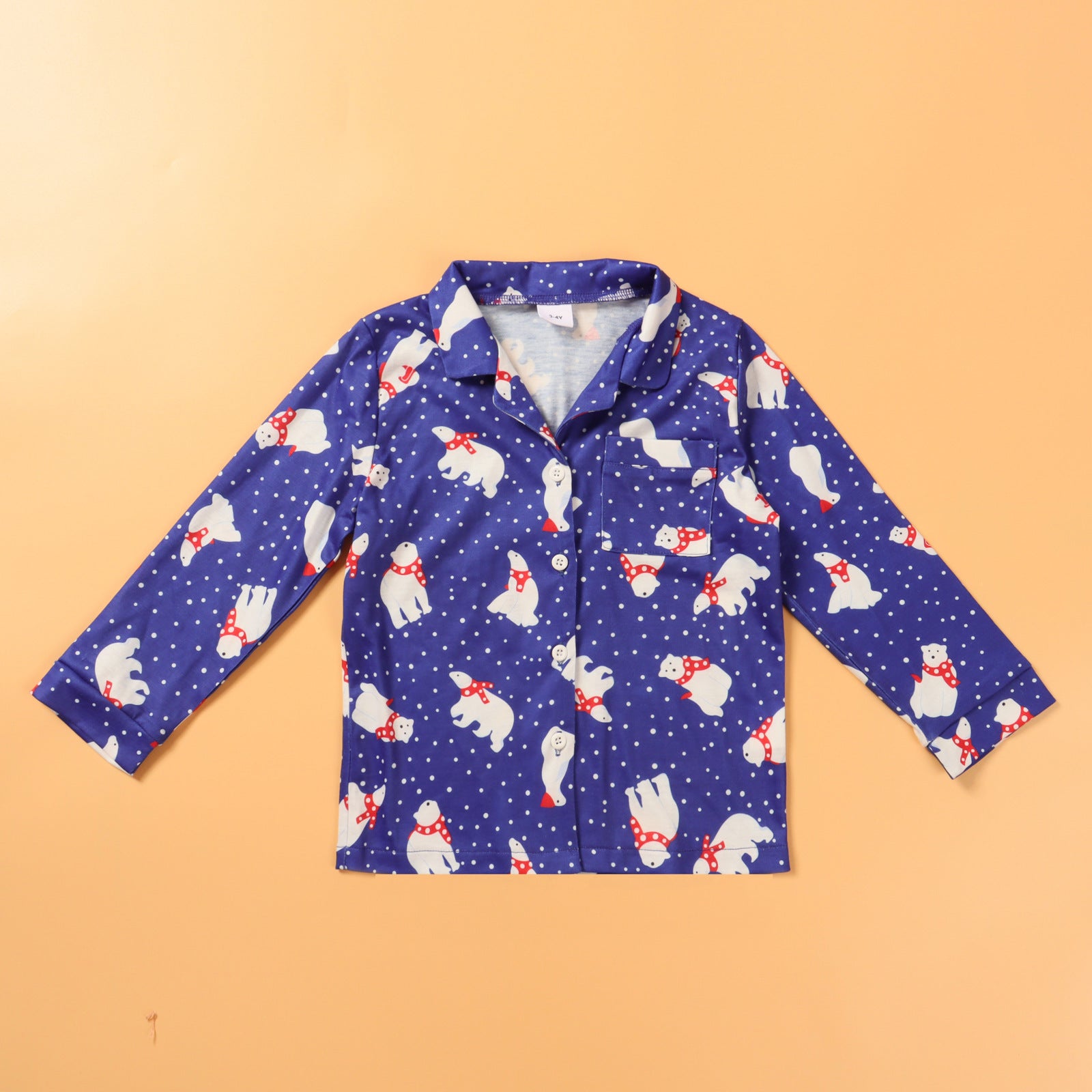 Family Matching Parent-child Autumn Winter Home Christmas Pajamas