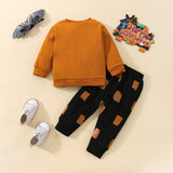 Halloween Kid Baby Boy Unhooded Spring Autumn 2 Pcs Sets