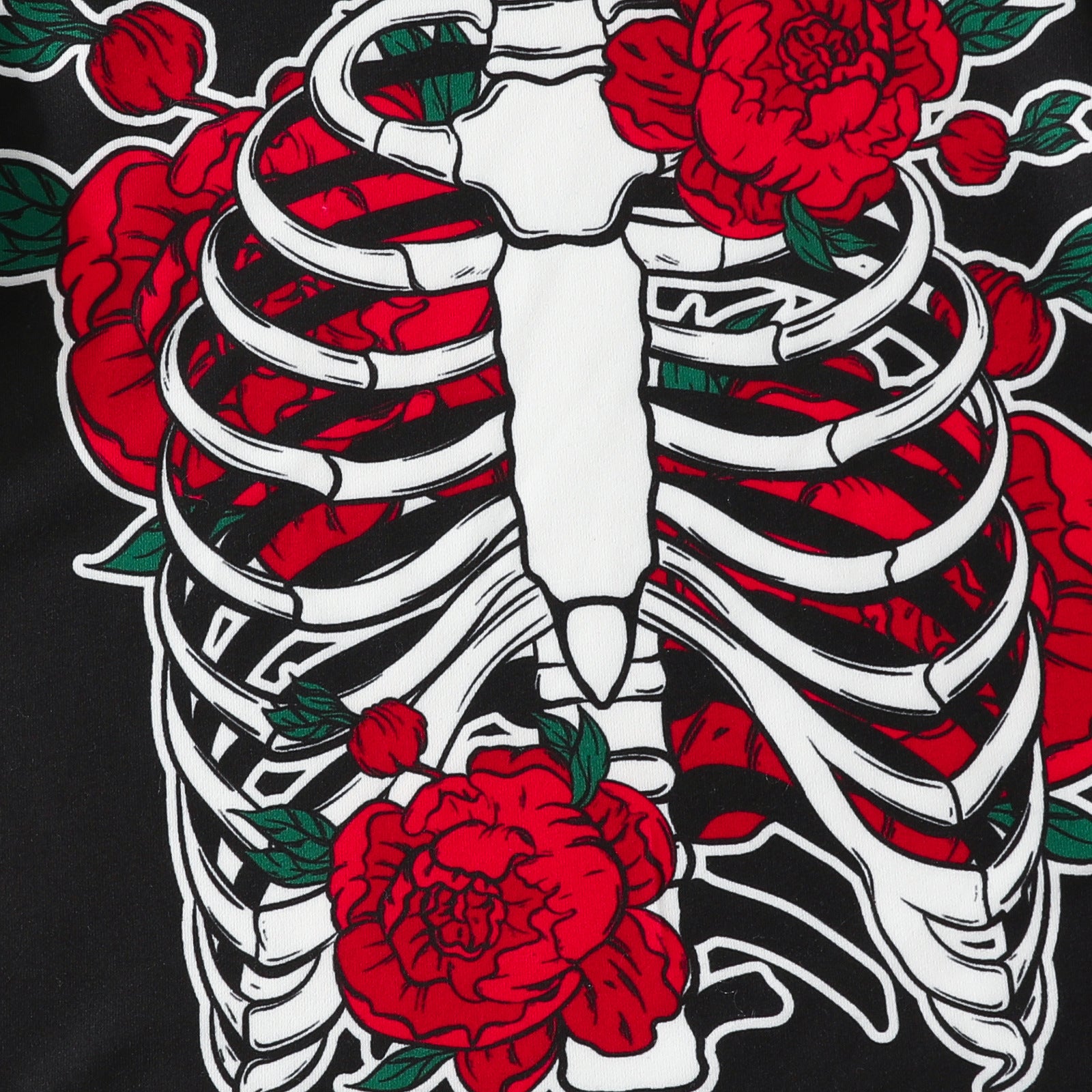 Halloween Kid Baby Girl Skull Print Long-sleeved Suit 2 Pcs Sets