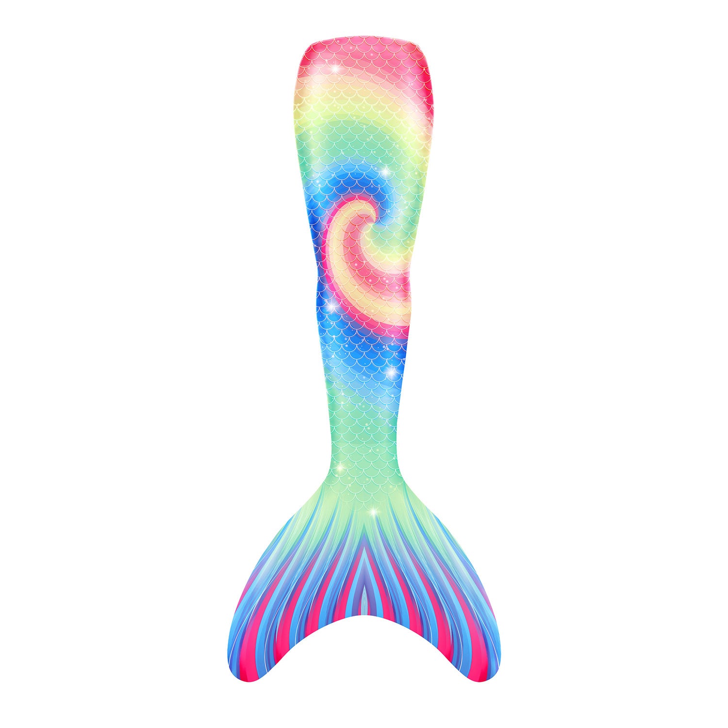 Kid Girl Fish Tail Swimsuit Mermaid Swimwear