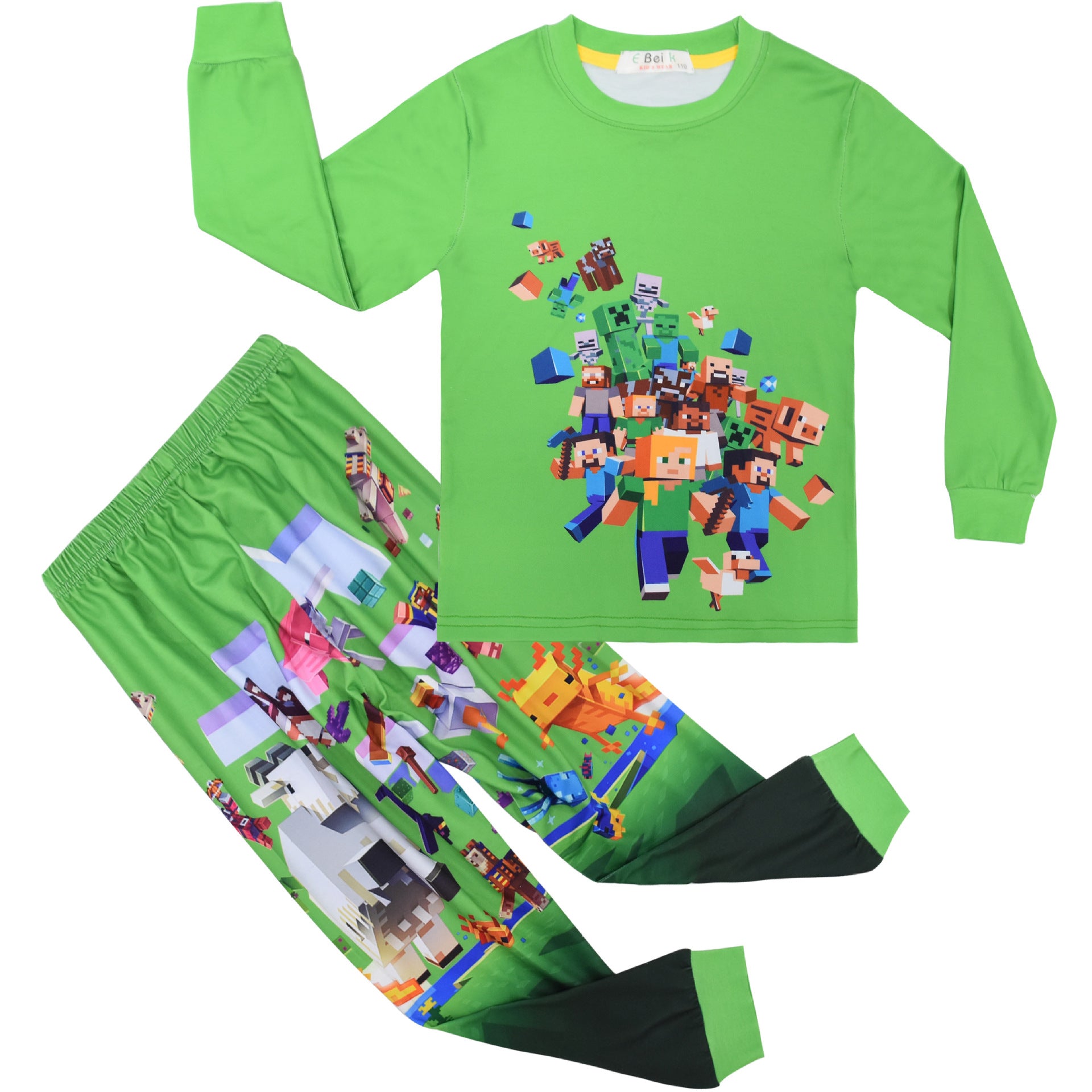 Kid Boy Home Furnishing Long Sleeve Pajamas