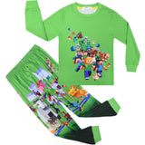 Kid Boy Home Furnishing Long Sleeve Pajamas