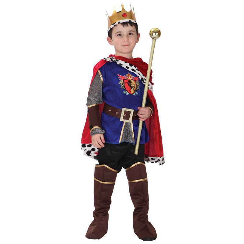 Halloween Kid Boy Makeup Ball Party Performance Costume Cosplay