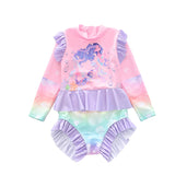 Kid Baby Girl One-piece Ruffle Fashion Swimsuit