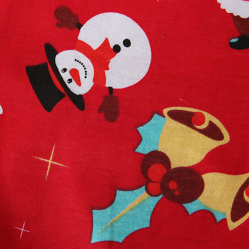 Kid Boys Santa Claus Christmas Long-sleeved Pajamas
