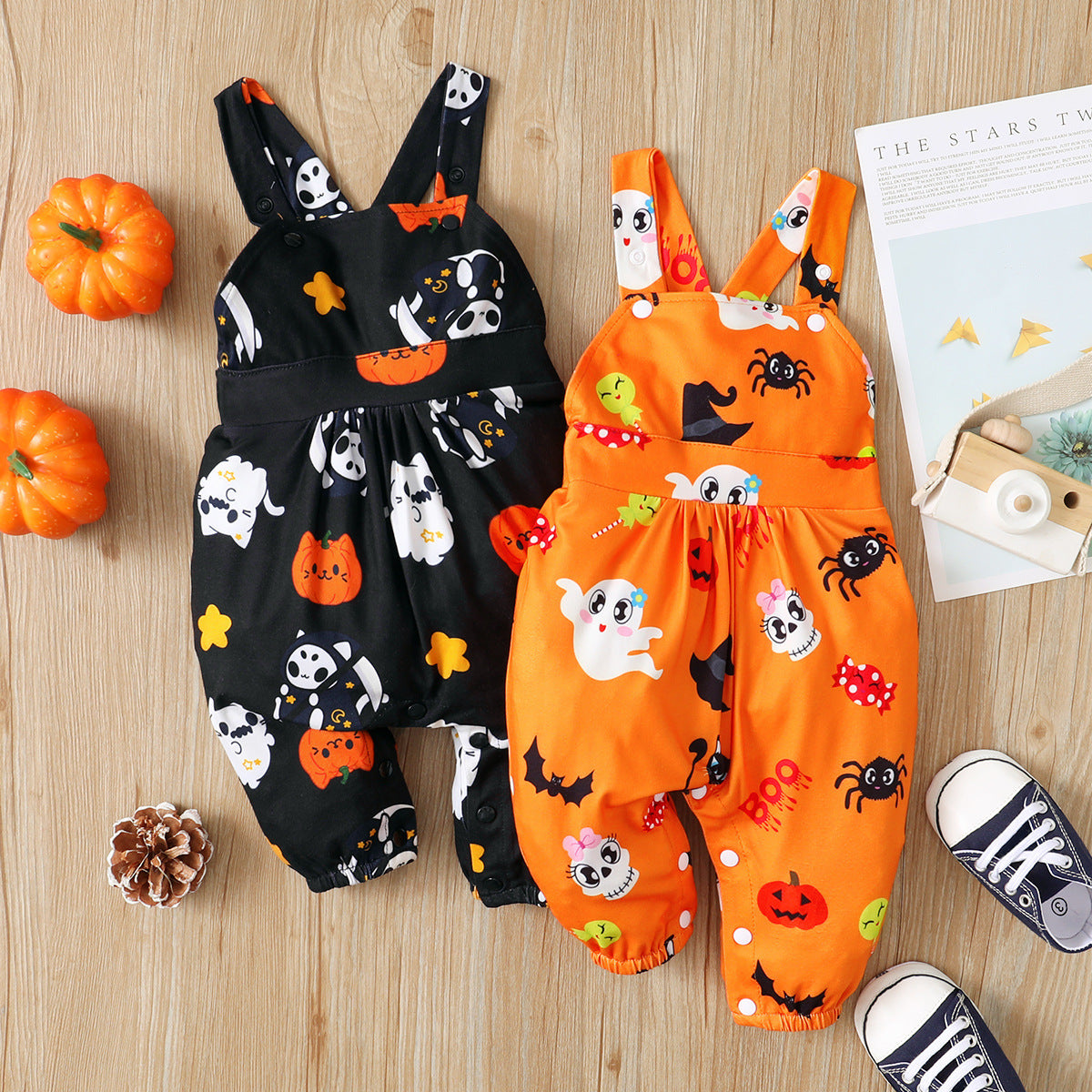 Baby Toddler Halloween Printed Cartoon Pants