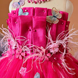 Kid Girl Flower Princess Cross-border Performance Dress