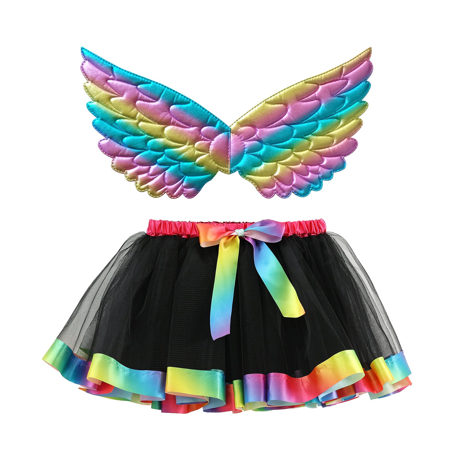Kid Baby Girl Tutu Lining Performance Mesh Short Skirts