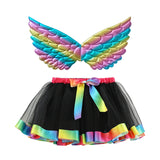 Kid Baby Girl Tutu Lining Performance Mesh Short Skirts