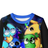 Halloween Door Costume Kids Spring Autumn Long Sleeve 2 Pcs Sets