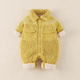 Baby One-piece Winter Thick Down Crawling Romper