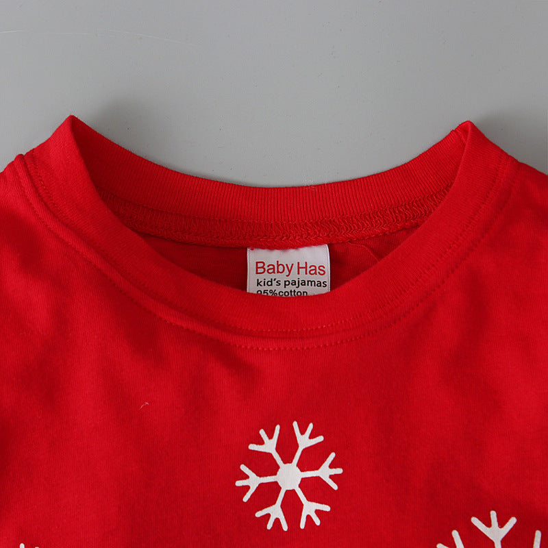 Kid Boys Santa Claus Christmas Long-sleeved Pajamas